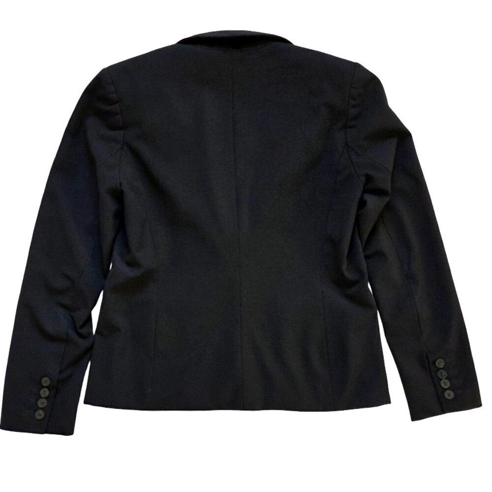 Charter Club Womens Black Blazer Size 6 Career Wear Business Classic Office - Picture 5 of 11